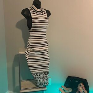 Bebe Stripe Dress